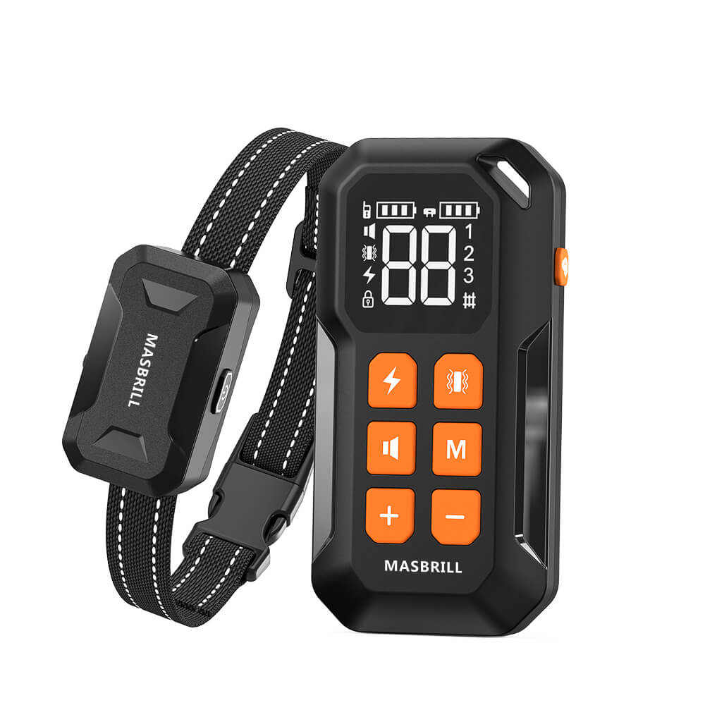 Wireless Dog Fence 2 in 1 Electric Fence for 3 Dogs Training Collar
