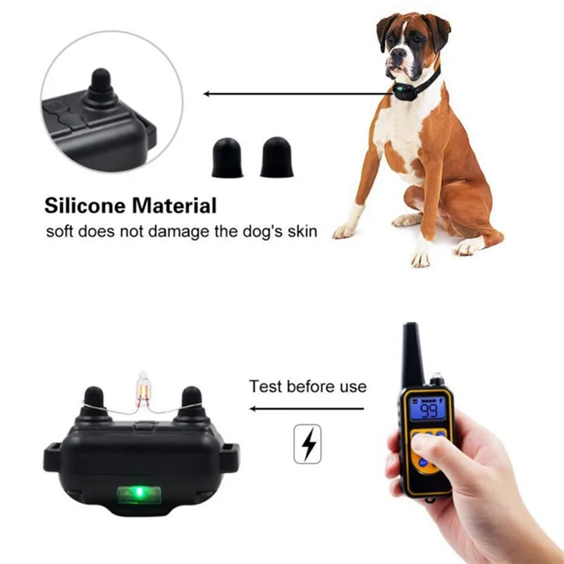Waterproof Remote-Controlled Electric Dog Collar