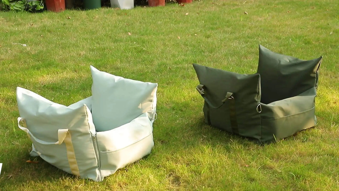Waterproof Dog Car Seat Bed