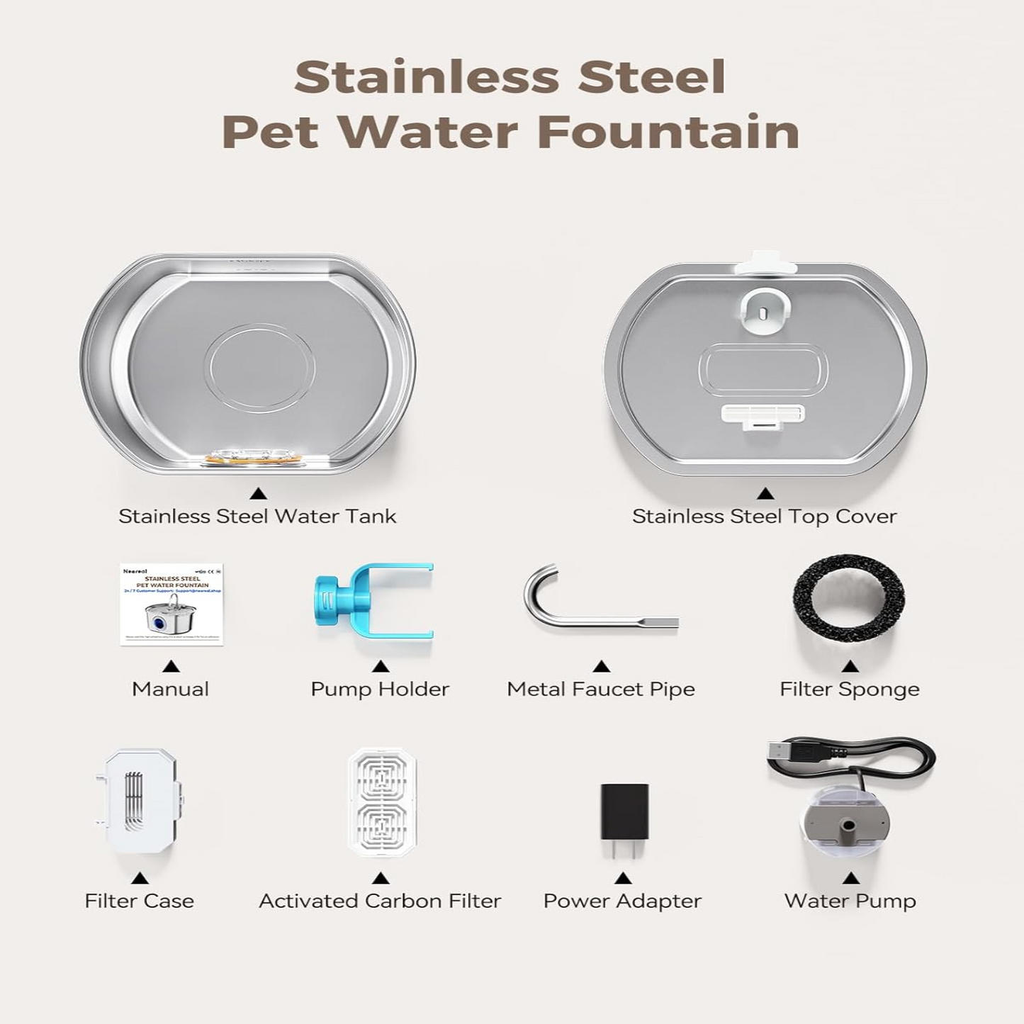 Stainless Steel Water Fountain PRO3
