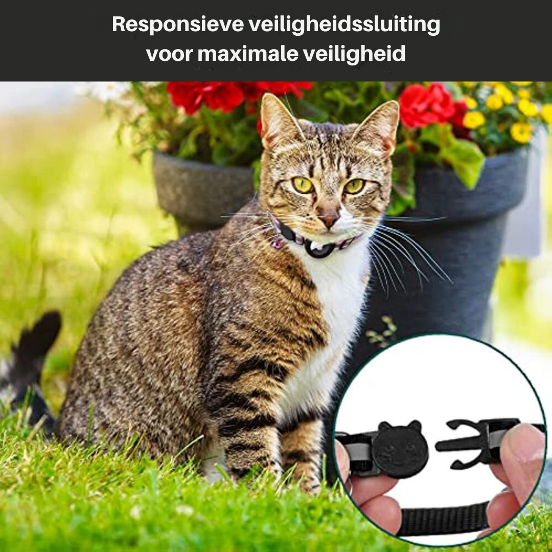 Reflective GPS Tracker Collar – Quick Release