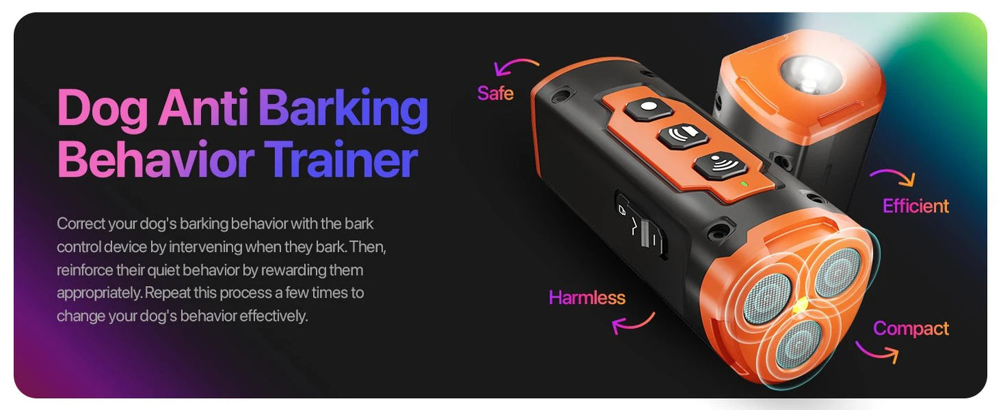 3-in-1 Bark Control & Pet Deterrent