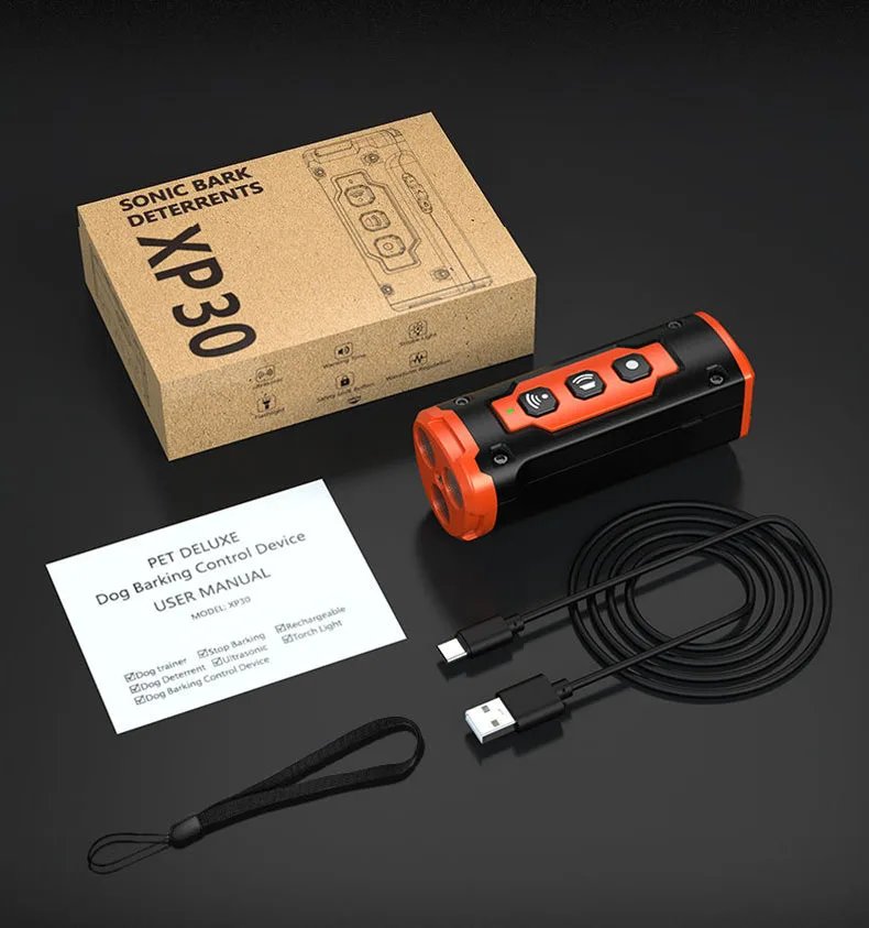 3-in-1 Bark Control & Pet Deterrent