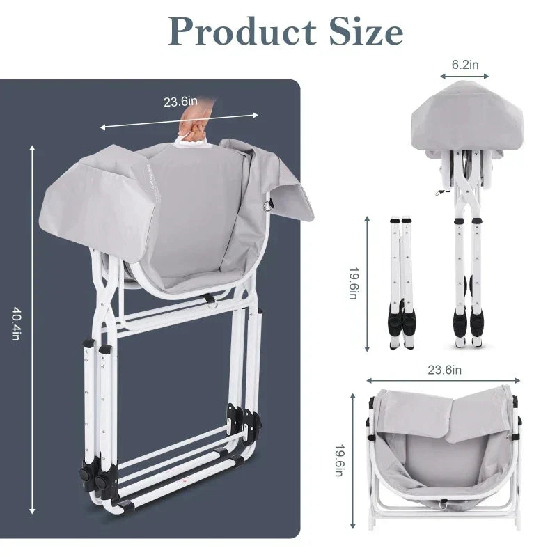 Portable Elevated & Foldable Pet Bathtub