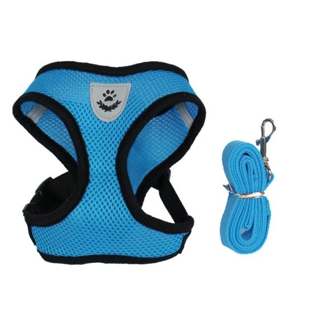 Adjustable Harness for Small Dogs, Cats - Comfortable Outdoor Harness