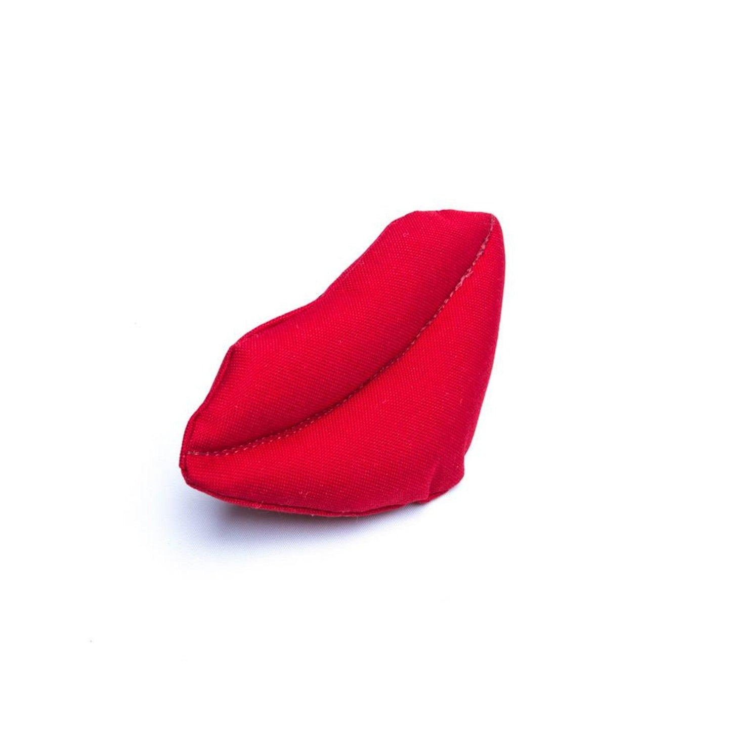Big Red Lips Durable Squeaky Dog Toy for Play and Water Fun