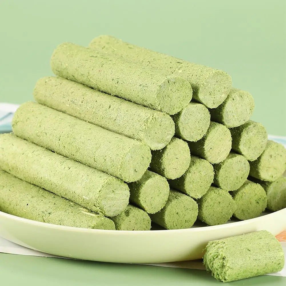 Cat Grass Teething Stick - Professional Natural Cat Grass Sticks Grinding Rod Toy (6 pcs)