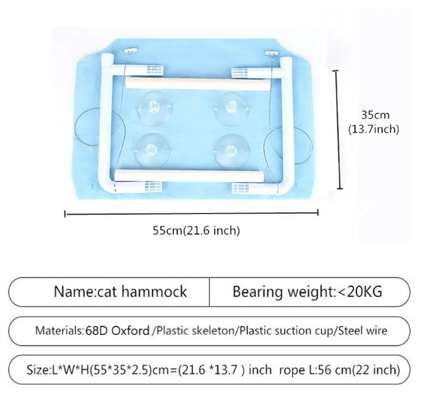 Cat Window Hammock