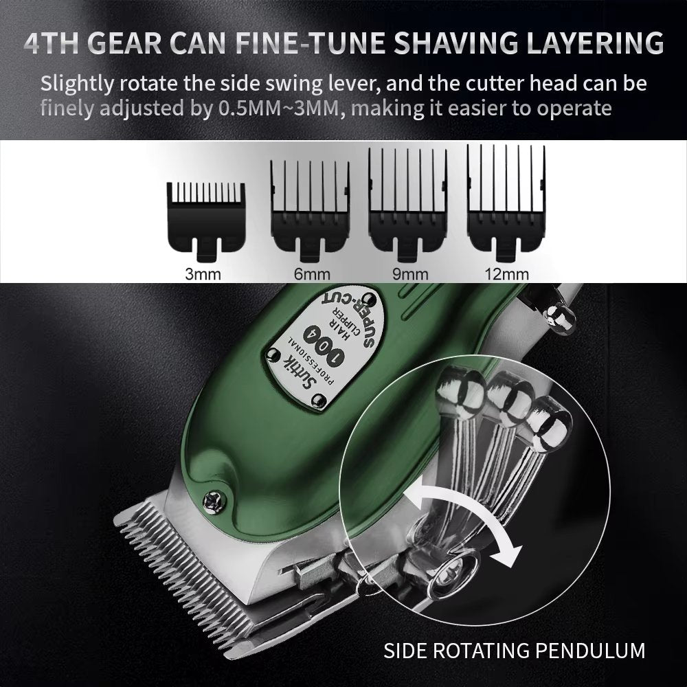 Grooming Kit with Clippers, Scissors, and Accessories