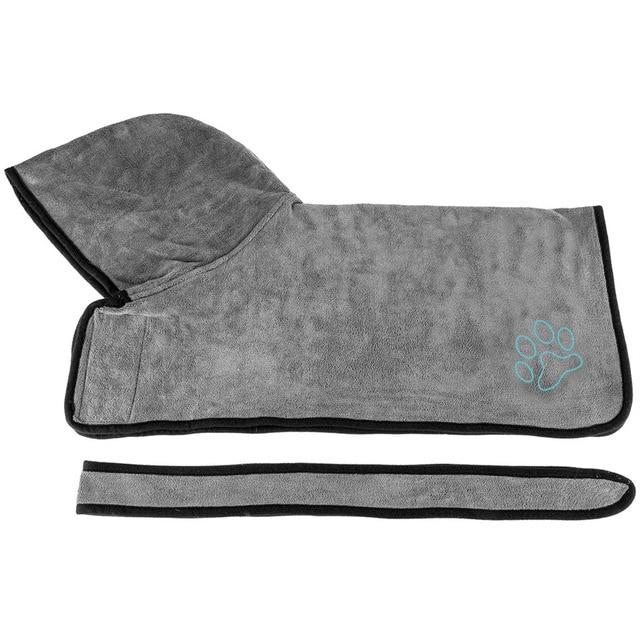 Super Absorbent Pet Drying Towel Bathrobe