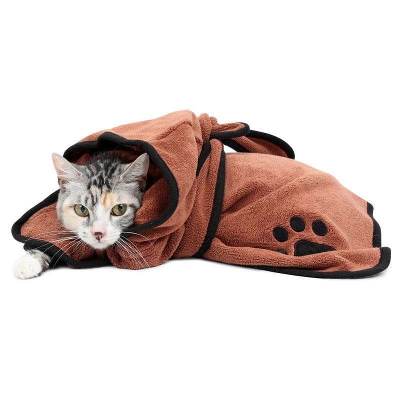 Super Absorbent Pet Drying Towel Bathrobe