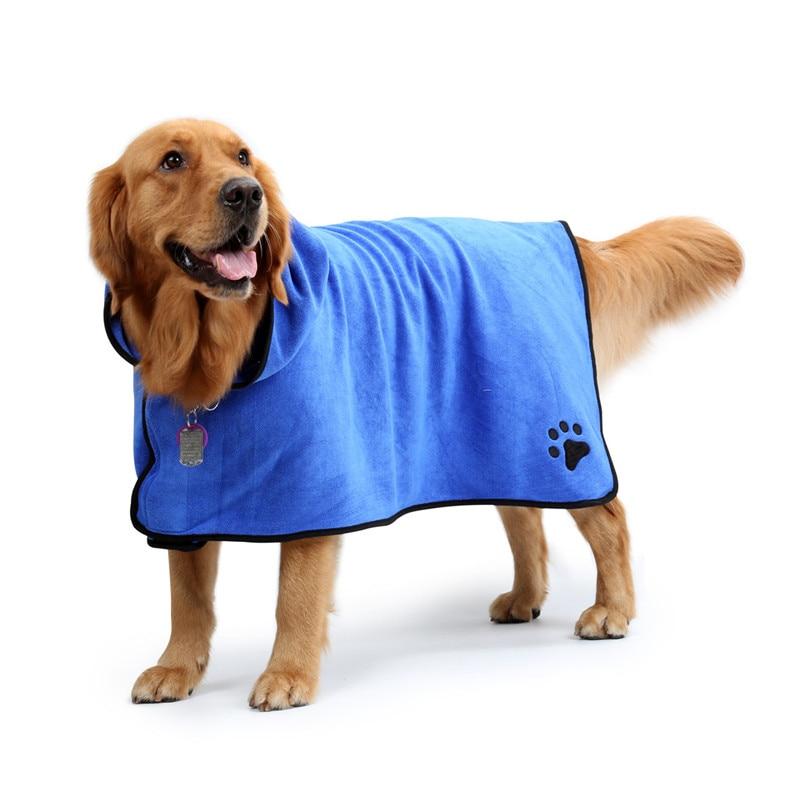 Super Absorbent Pet Drying Towel Bathrobe