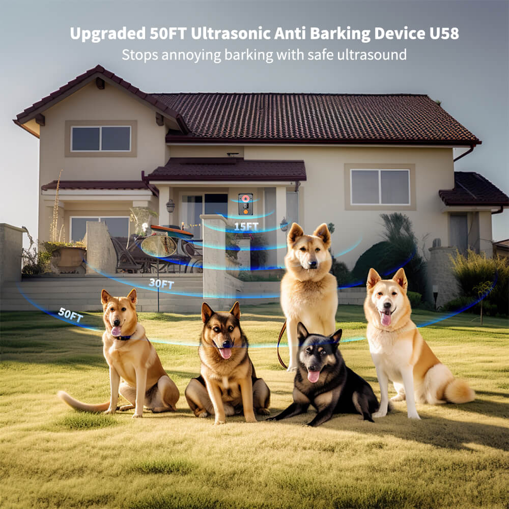 Pain Free Anti-Barking Device Ultrasonic Dog Barking Stopper