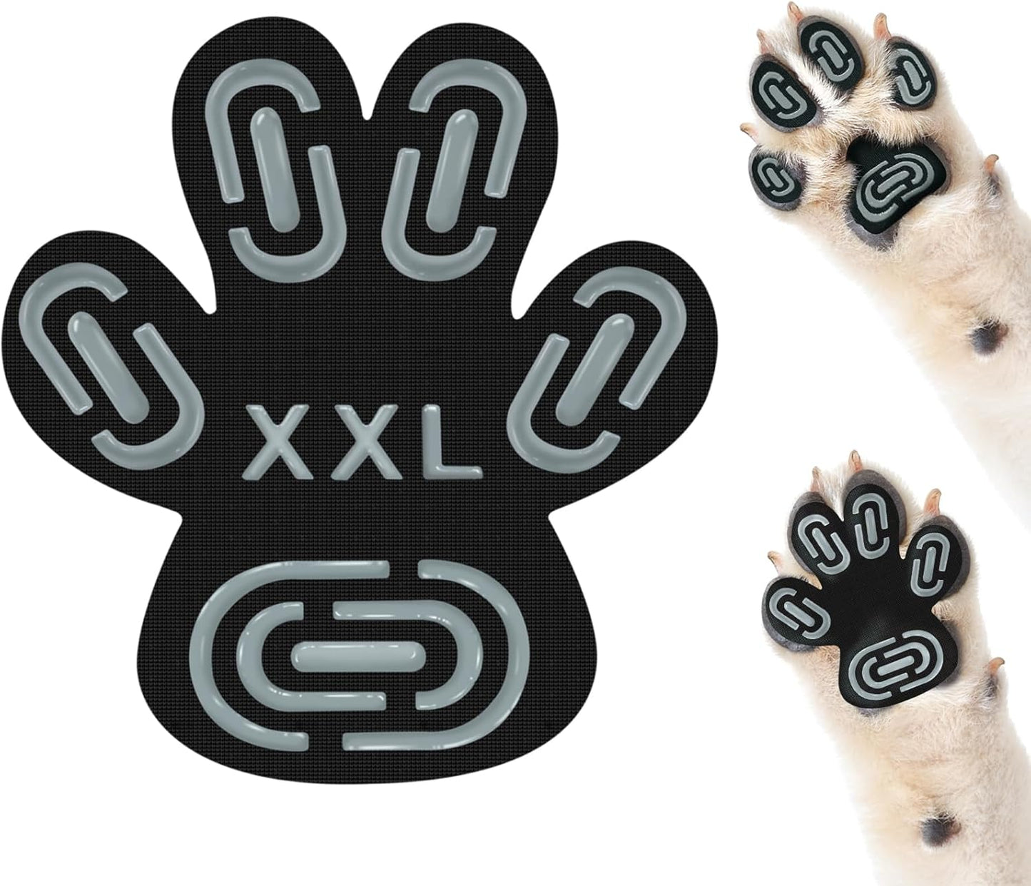 Waterproof Anti-Slip Dog Paw Protectors – Durable Traction Pads in Black, Pink, Blue