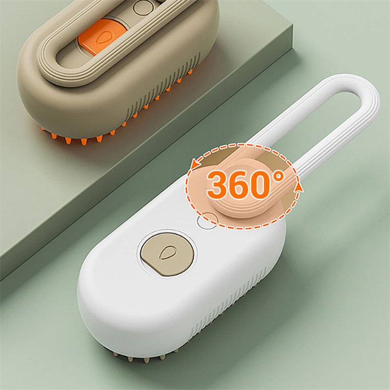 3-in-1 Pet Grooming Brush For Removing Tangled & Loose Hair