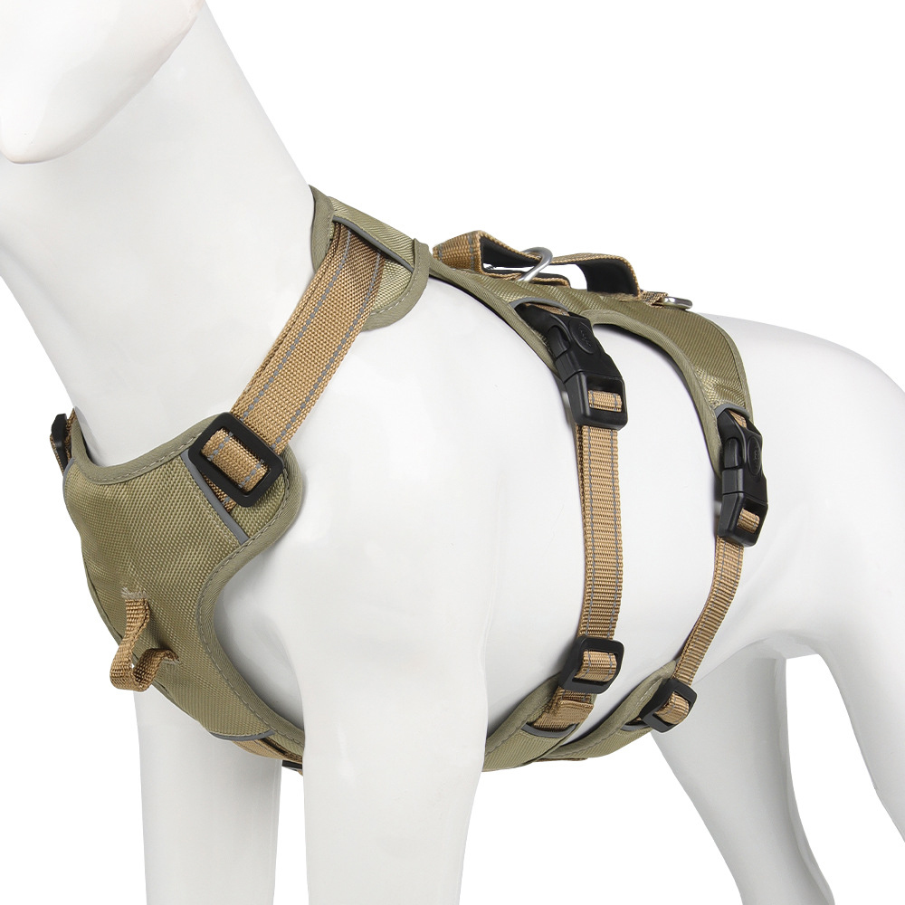 Reflective Anti-Pull Dog Harness - Safety and Comfort