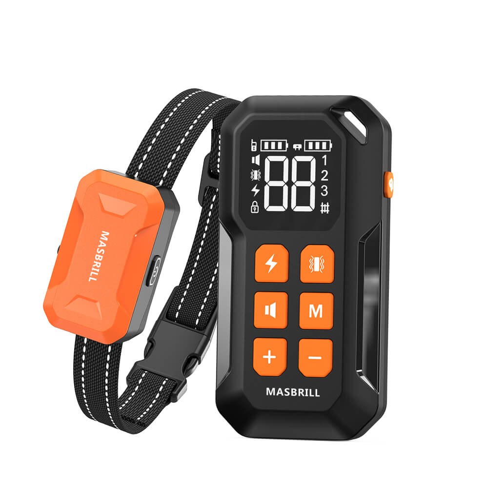 Wireless Dog Fence 2 in 1 Electric Fence for 3 Dogs Training Collar