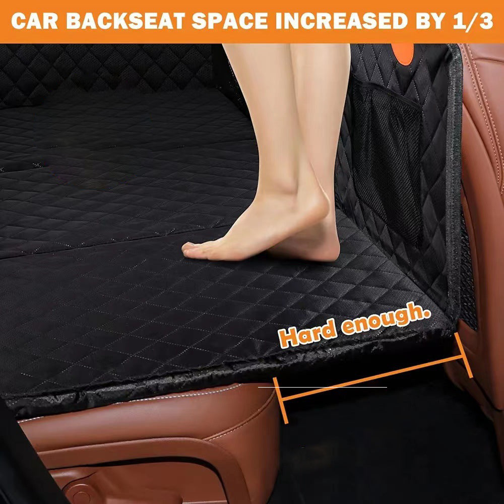 Dog Car Seat Cover Premium Hard Bottom