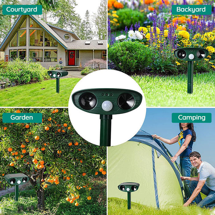 Solar Powered Animal Pest Repeller
