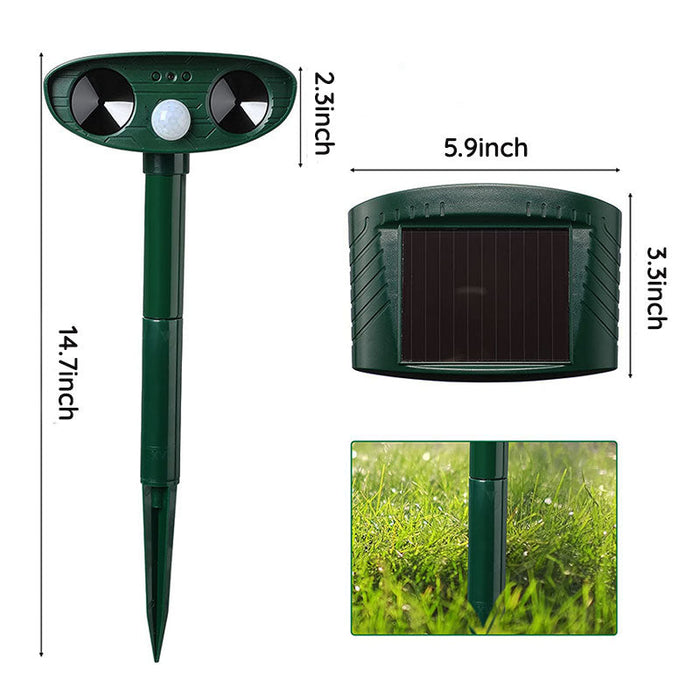 Solar Powered Animal Pest Repeller