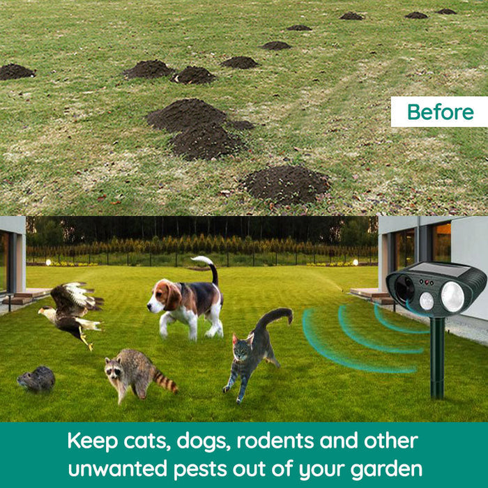 Solar Powered Animal Pest Repeller