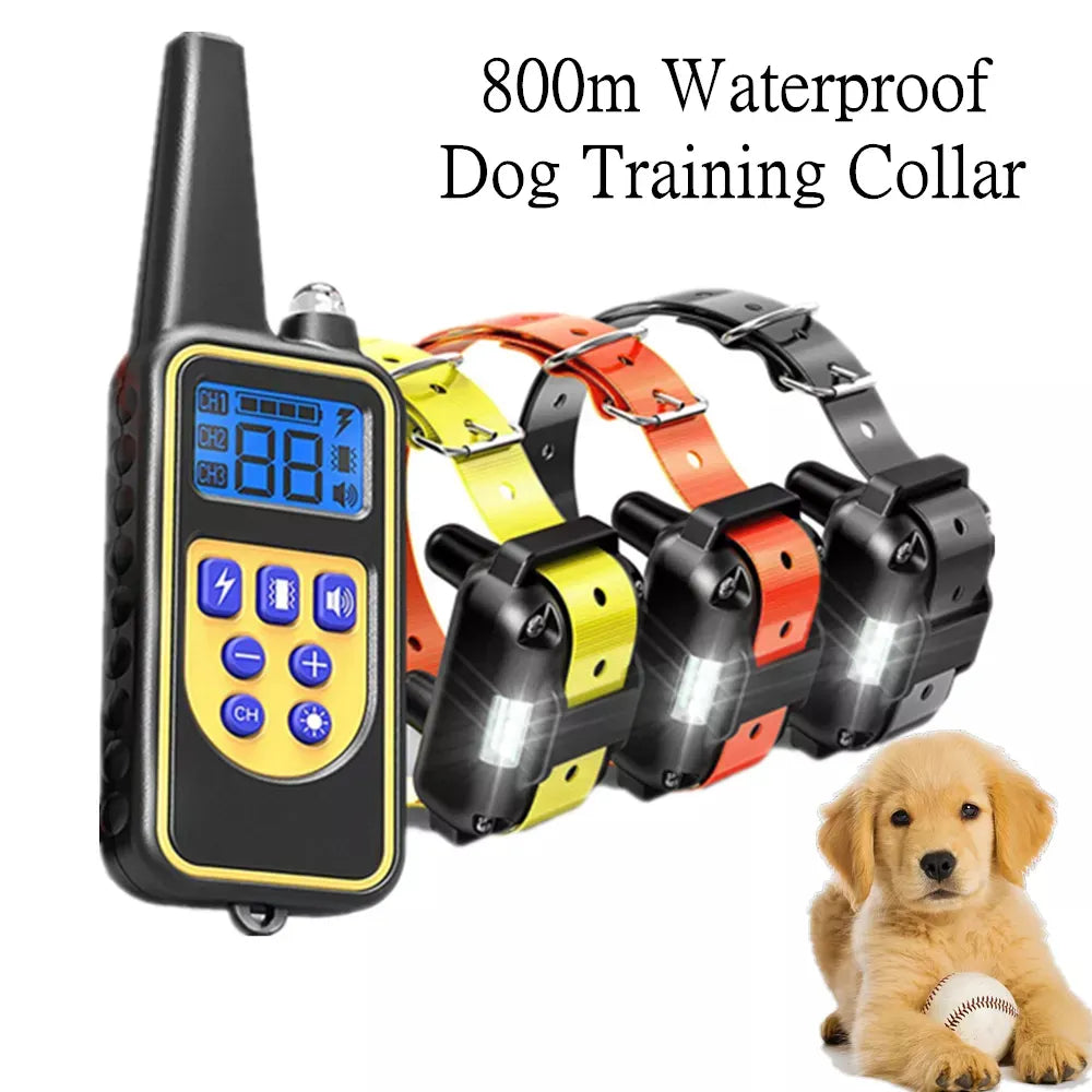 Waterproof Remote-Controlled Electric Dog Collar
