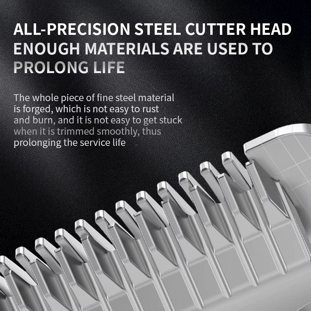 Grooming Kit with Clippers, Scissors, and Accessories