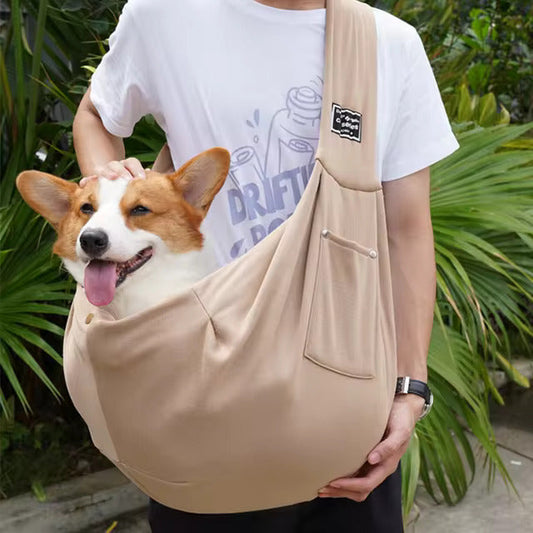 pet sling carrier, dog sling carrier, cat sling carrier, small pet carrier, hands free pet carrier, stylish pet carrier, pet sling bag, pet carrier, dog carrier, cat carrier, comfortable pet sling bag, adjustable pet carrier sling, portable dog sling, lightweight cat sling, safe pet carrying bag, compact pet transport, travel-friendly pet bag, durable pet sling carrier, secure pet carrying sling
