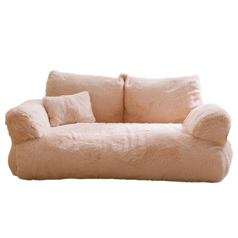 Plush Winter Cat Sofa Bed - Winter Warmth for Cats & Small Dogs