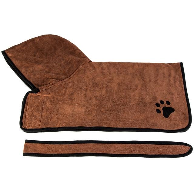 Super Absorbent Pet Drying Towel Bathrobe